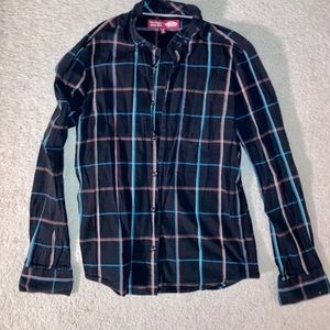 Vans button down long sleeve